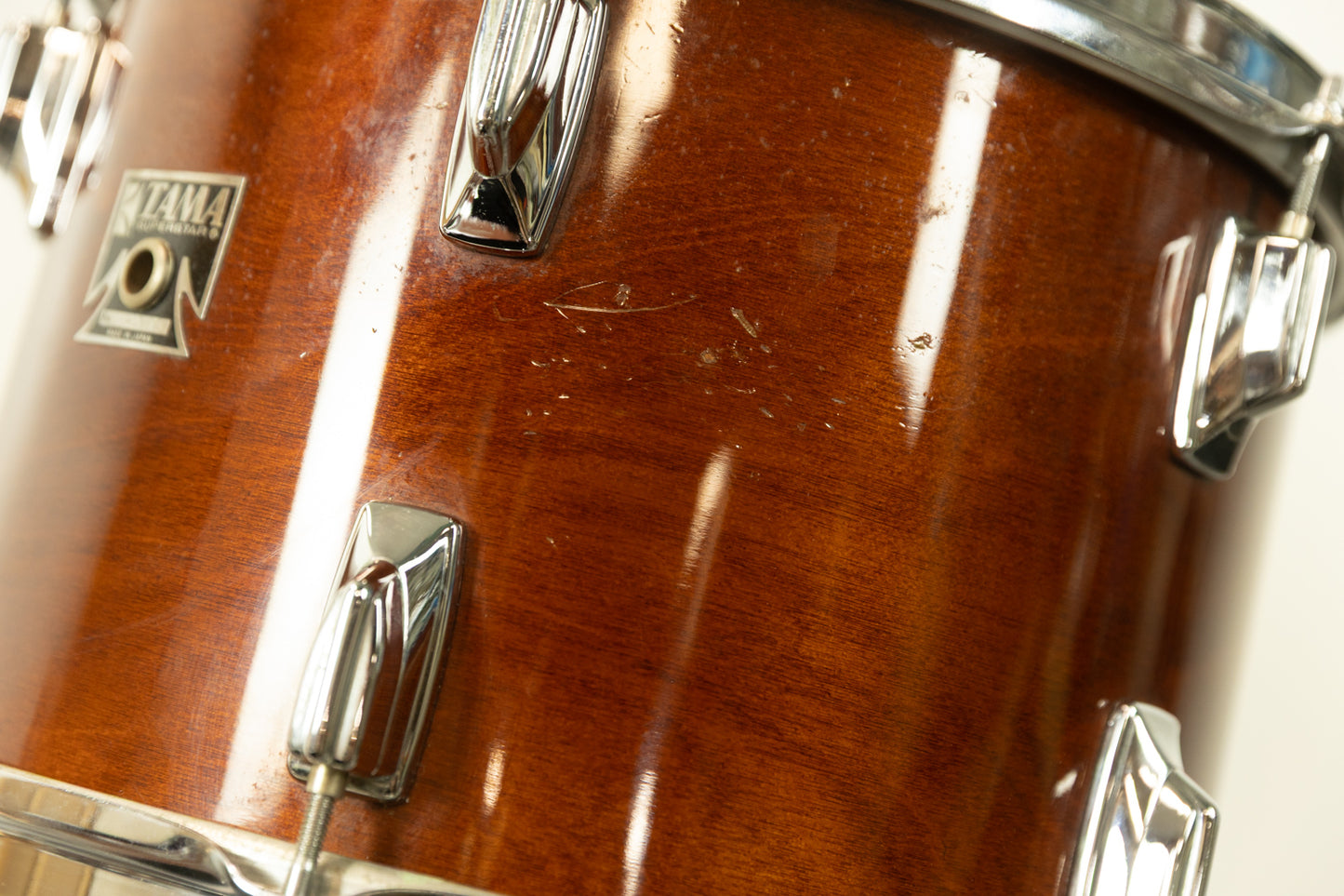 1980s Tama Super Mahogany Superstar Drum Set