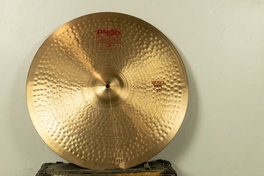 Paiste 22" 2002 Heavy Ride Cymbal 3668g