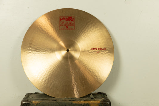 Paiste 20" 2002 Heavy Crash Cymbal 2373g
