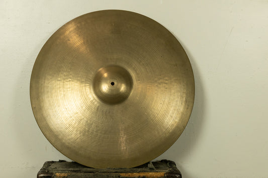 1950s Zildjian A 22" Hollow Block Ride Cymbal 2419g