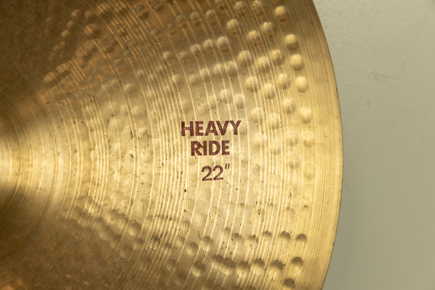 Paiste 22" 2002 Heavy Ride Cymbal 3668g
