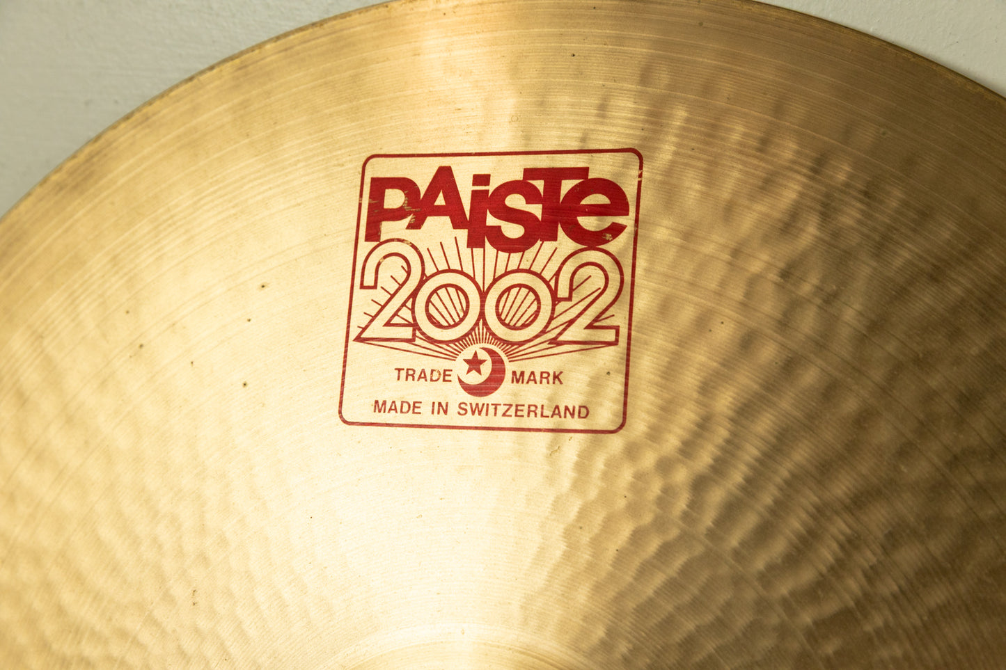 Paiste 20" 2002 Heavy Crash Cymbal 2373g