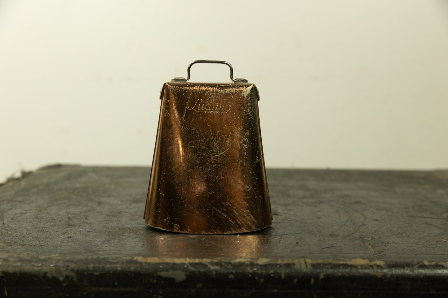 Vintage Ludwig 5" Goldentone Cowbell