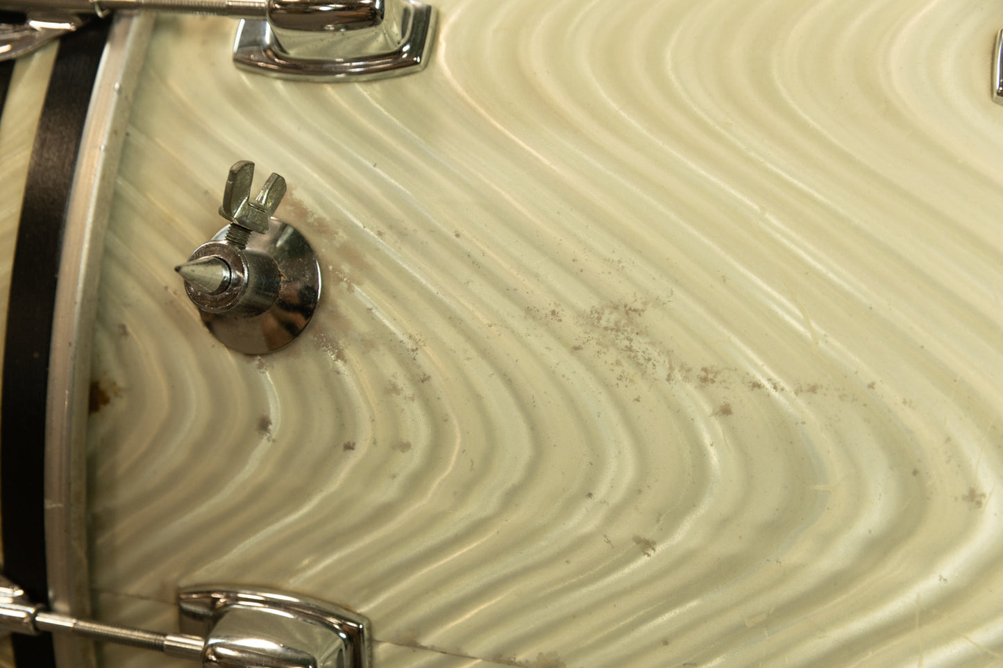 Vintage Ludwig 14x22 Standard White Astro Bass Drum