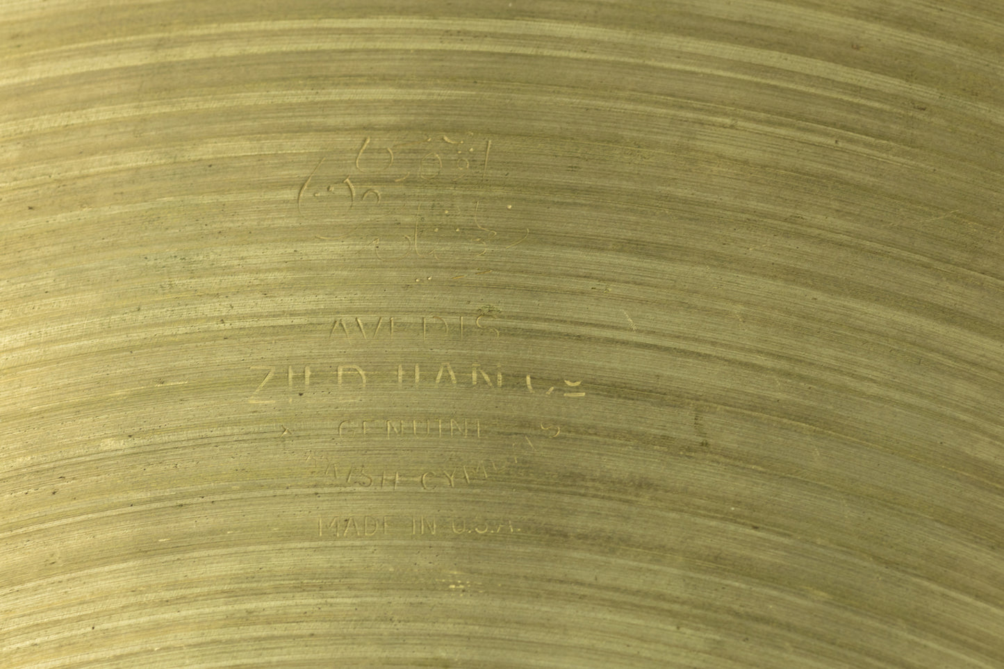 1960s 15" A Zildjian Hi Hat Cymbals 965g 999g