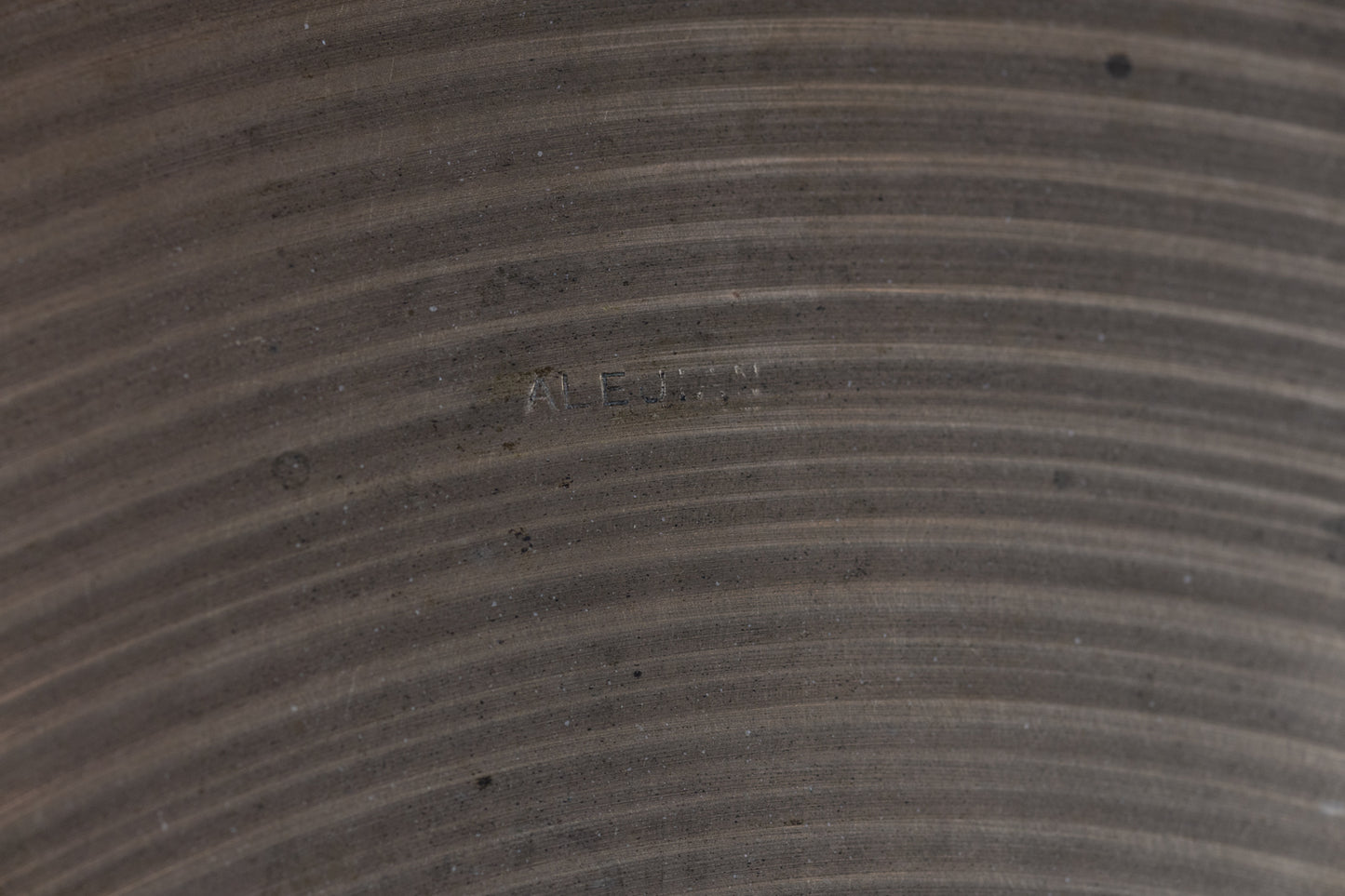 1930s 1940s Alejian 16" Paper Thin Crash Cymbal 1098g
