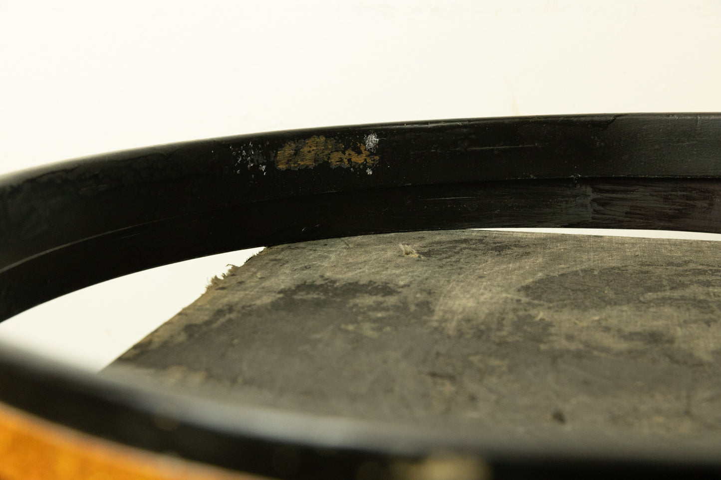 Vintage 22" Bass Drum Hoops with Gold Inlay (Pair)