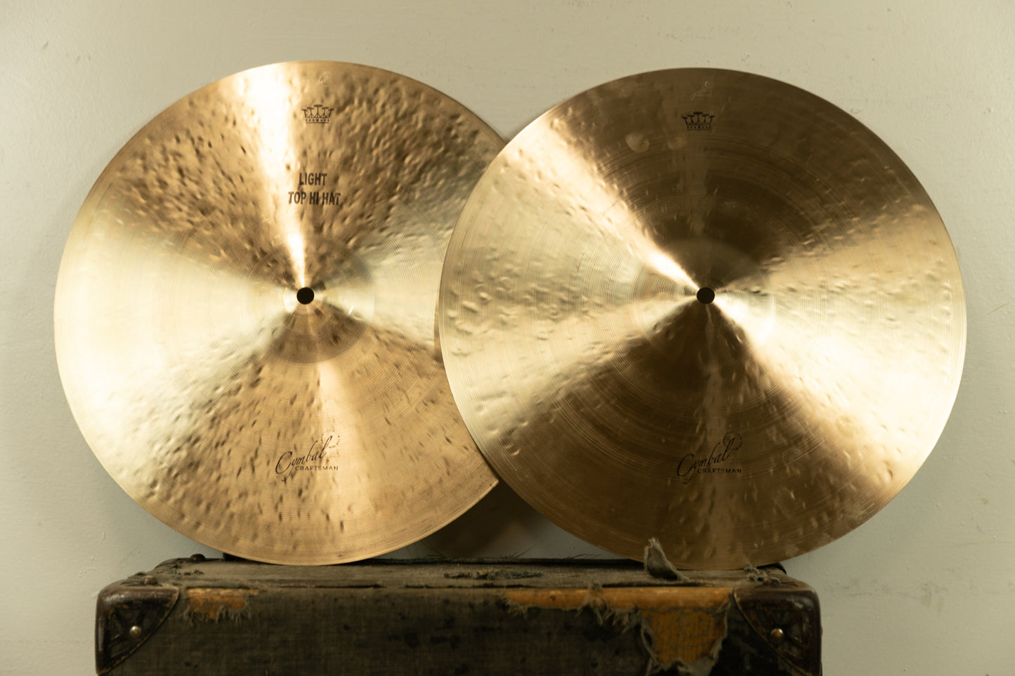 Cymbal Craftsman 15" K Light Style Hat Cymbals 1125g 1541g