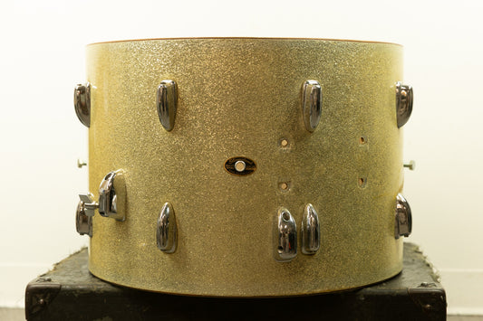 1960s Slingerland 14x22 Silver Sparkle Pearl Bass Drum