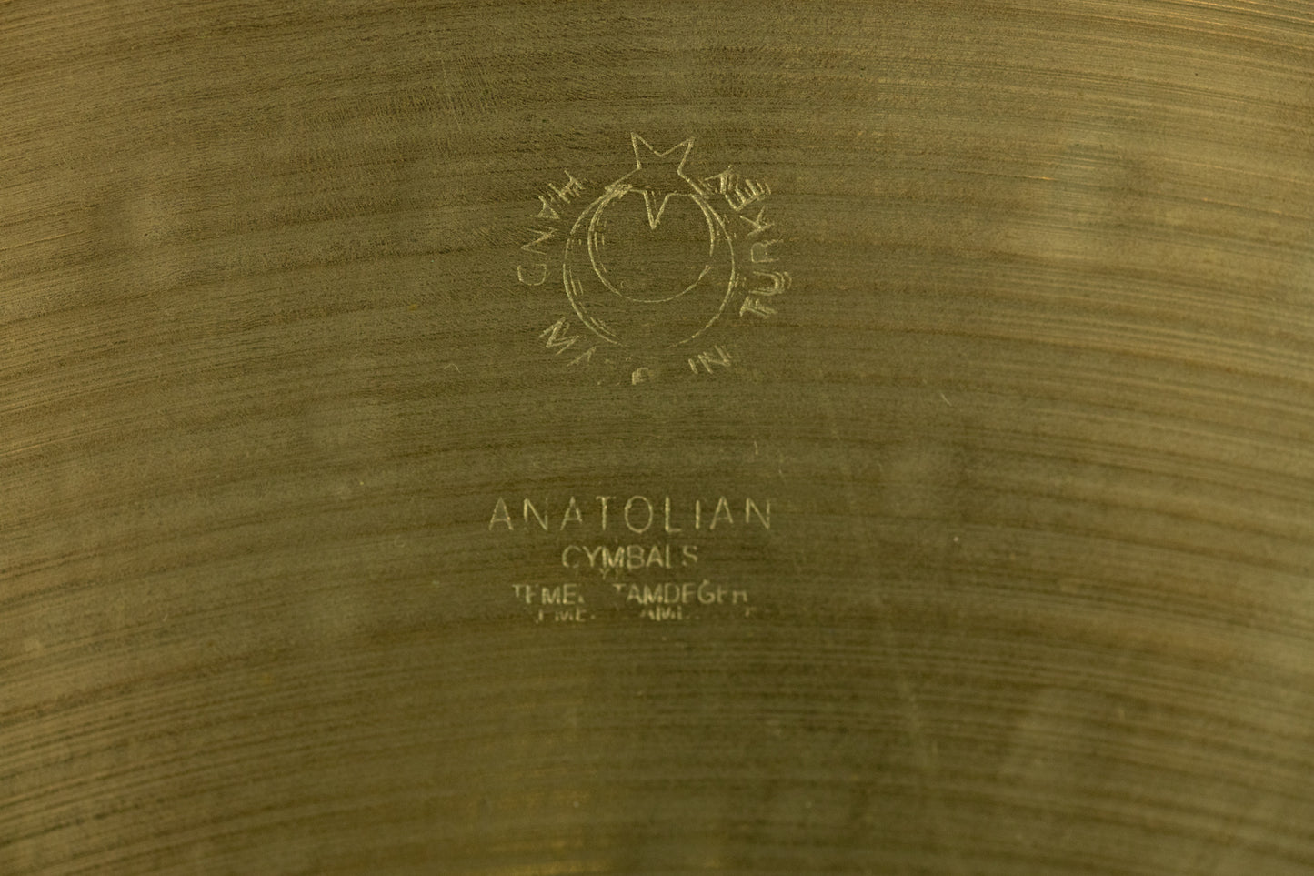 Anatolian 18" Diamond NU Crash Ride Cymbal 1567g