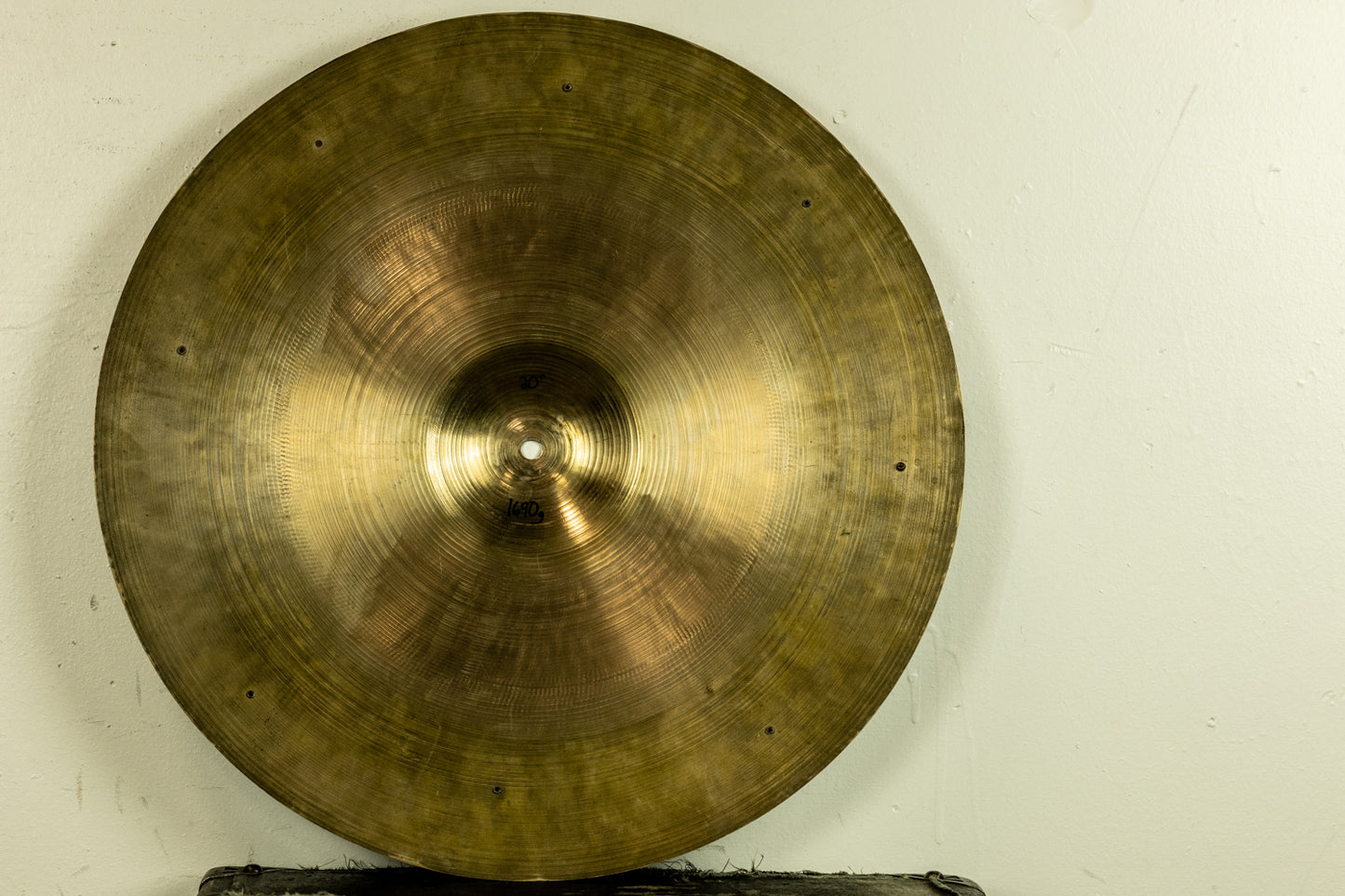 Vintage Zildjian A 20" Trans Stamp Sizzle Ride Cymbal 1690g