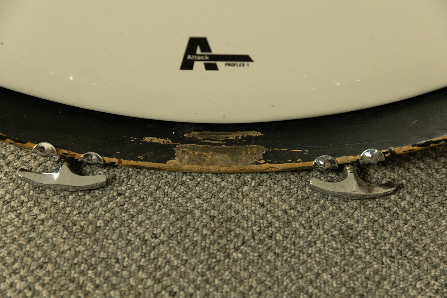 1960s Ludwig Pre-Serial Black Diamond Pearl Super Classic Drum Set