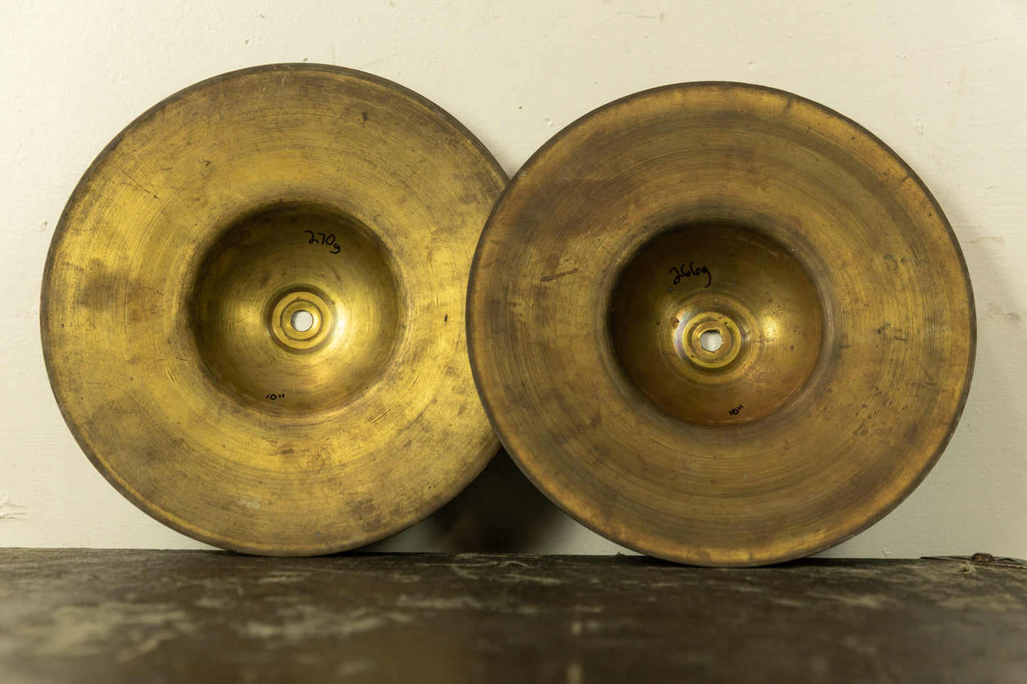Vintage 10" Sock Hi Hat Cymbals