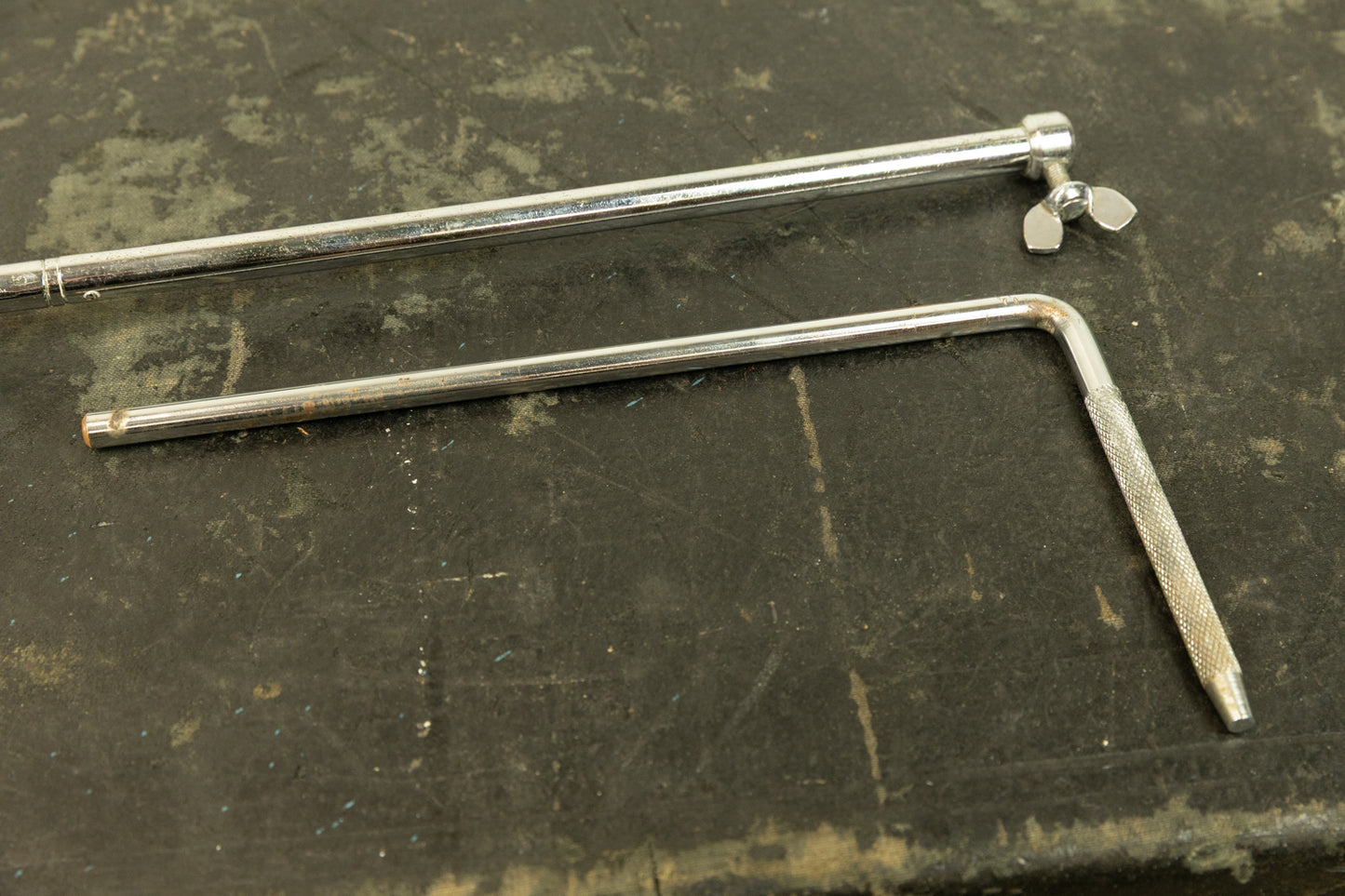 1960s Ludwig Chrome Cymbal L-Arm Mount