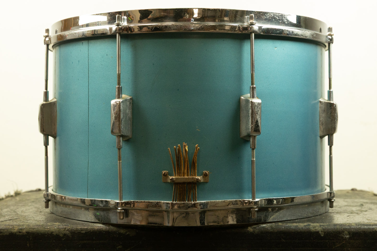 1940s Leedy 9x15 "Pelham Blue" Broadway Standard Snare Drum