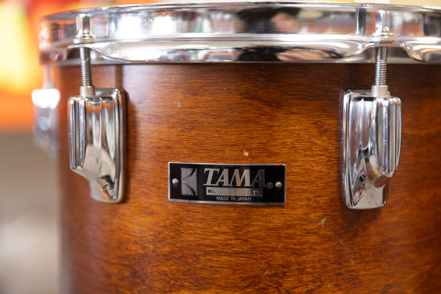 1970s Tama Superstar Custom Mahogany "Saturn" Drum Set