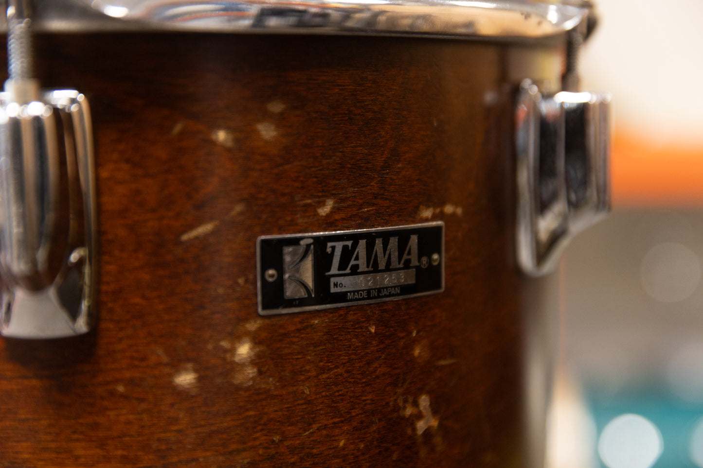 1970s Tama Superstar Custom Mahogany "Saturn" Drum Set