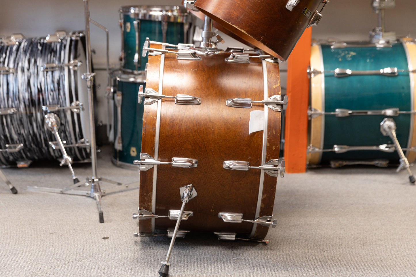 1970s Tama Superstar Custom Mahogany "Saturn" Drum Set