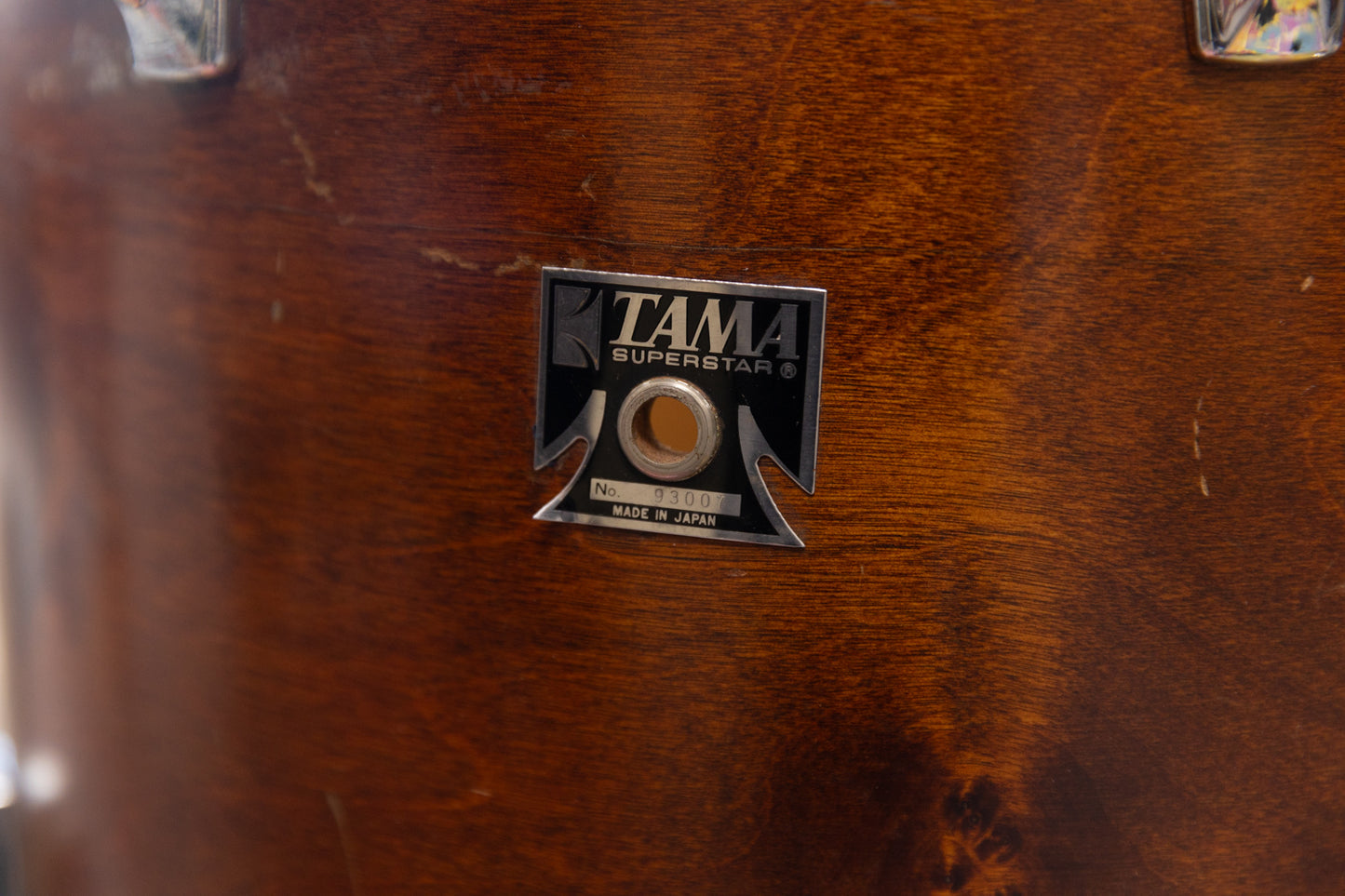 1970s Tama Superstar Custom Mahogany "Saturn" Drum Set