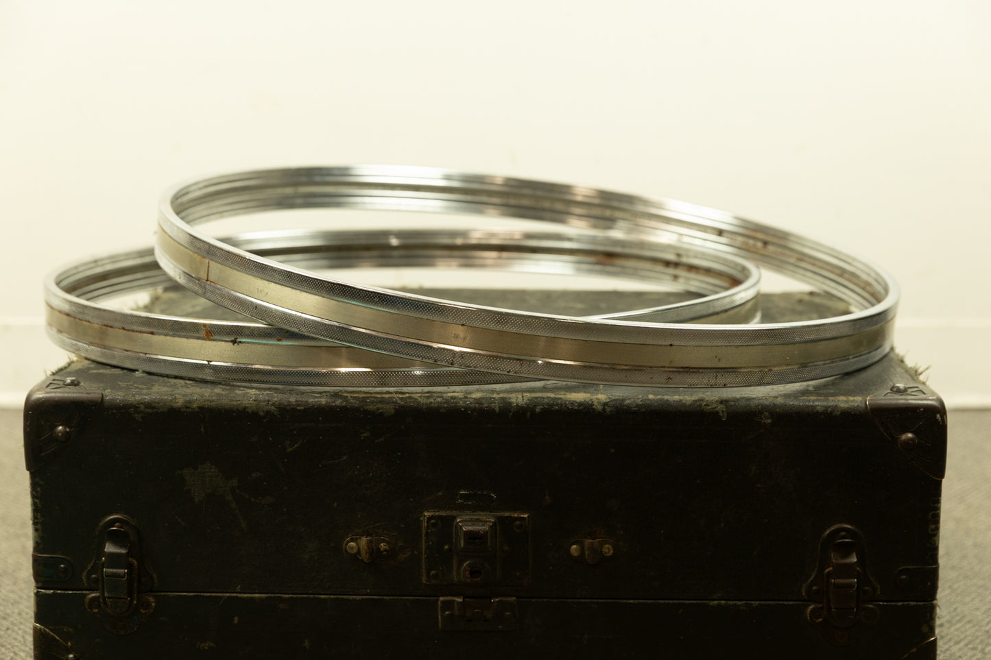 Vintage Tama Imperialstar 22" Platina Bass Drum Hoops