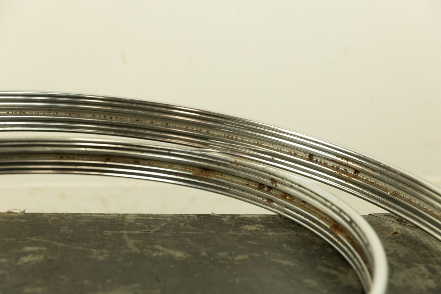 Vintage Tama Imperialstar 22" Platina Bass Drum Hoops