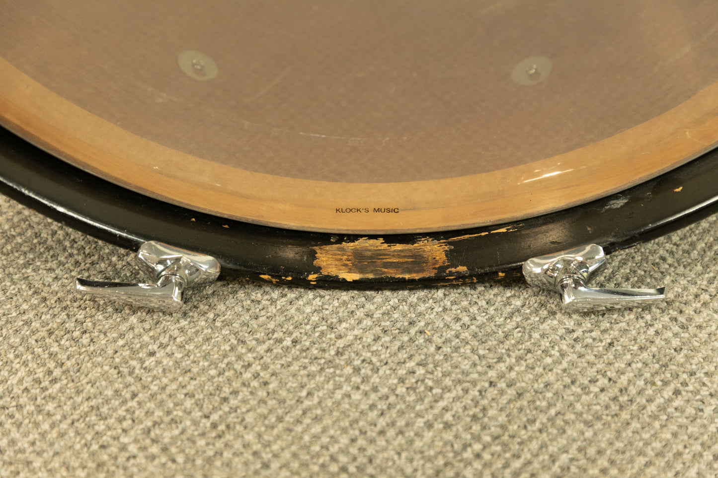 1970s Premier Blue Shimmer "Four Piece" Drum Set