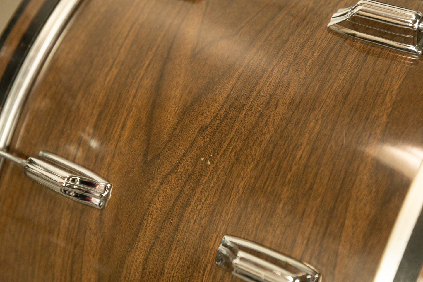 1970s Rogers New Mahogany 14x24 9x13 and 16x16 Drum Set