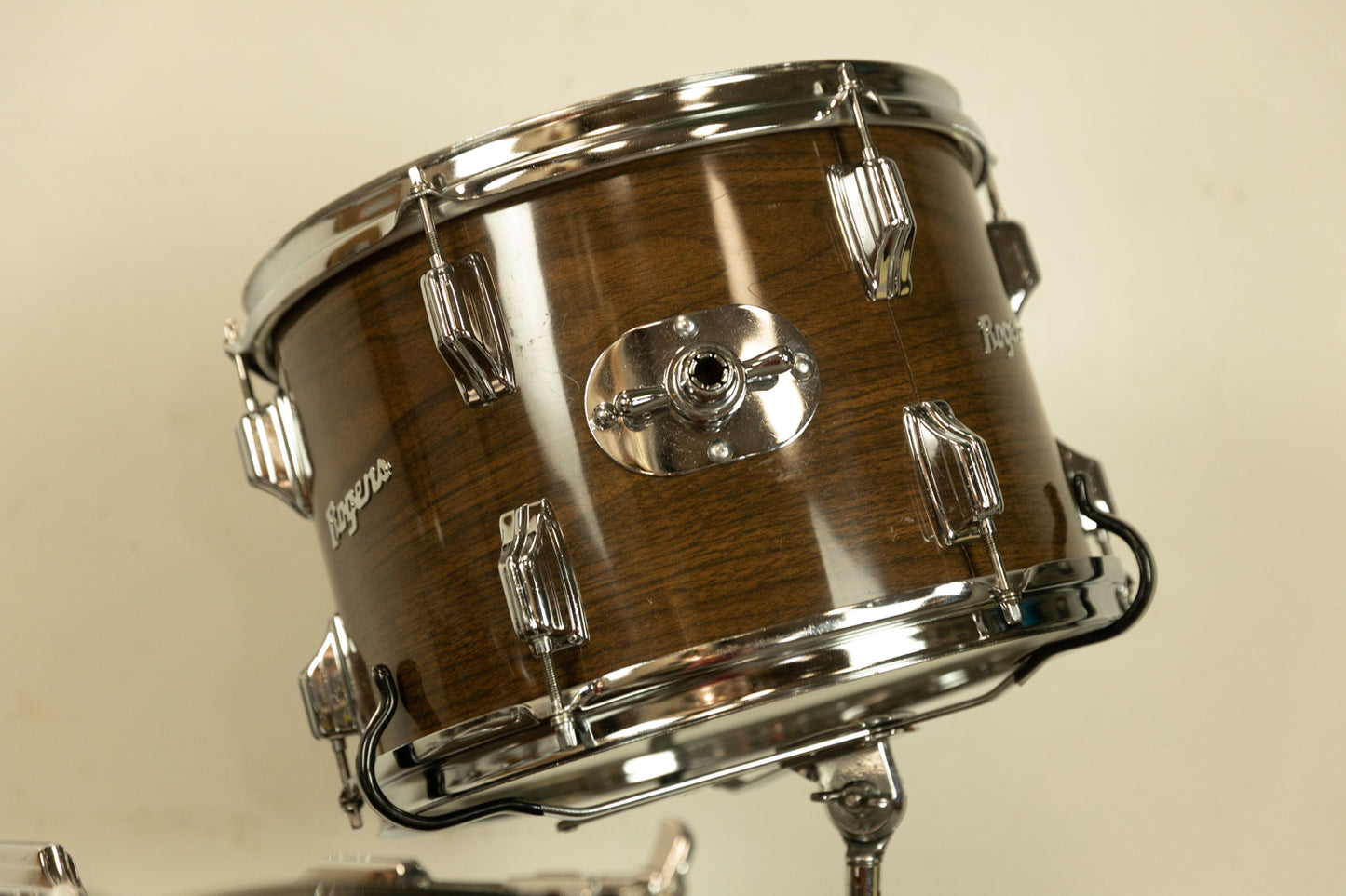 1970s Rogers New Mahogany 14x24 9x13 and 16x16 Drum Set