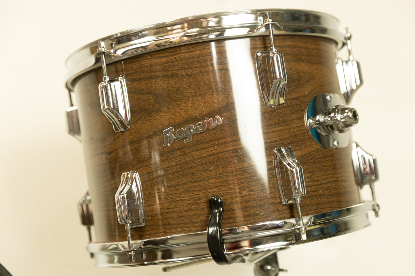 1970s Rogers New Mahogany 14x24 9x13 and 16x16 Drum Set