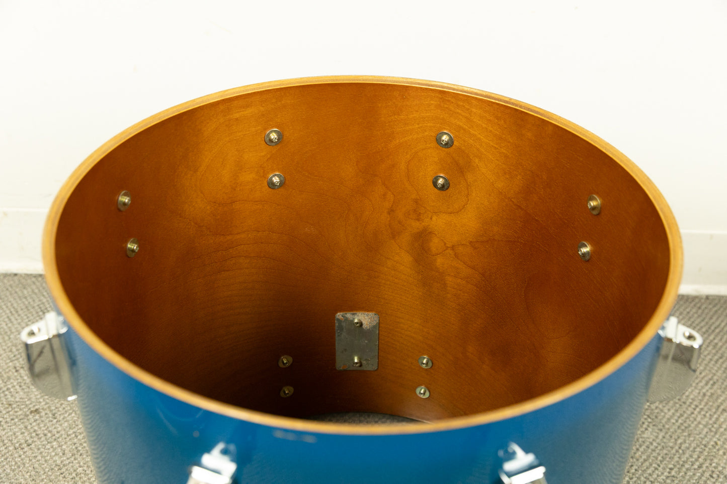 Vintage Yamaha 8000 Cobalt Blue Drum Set
