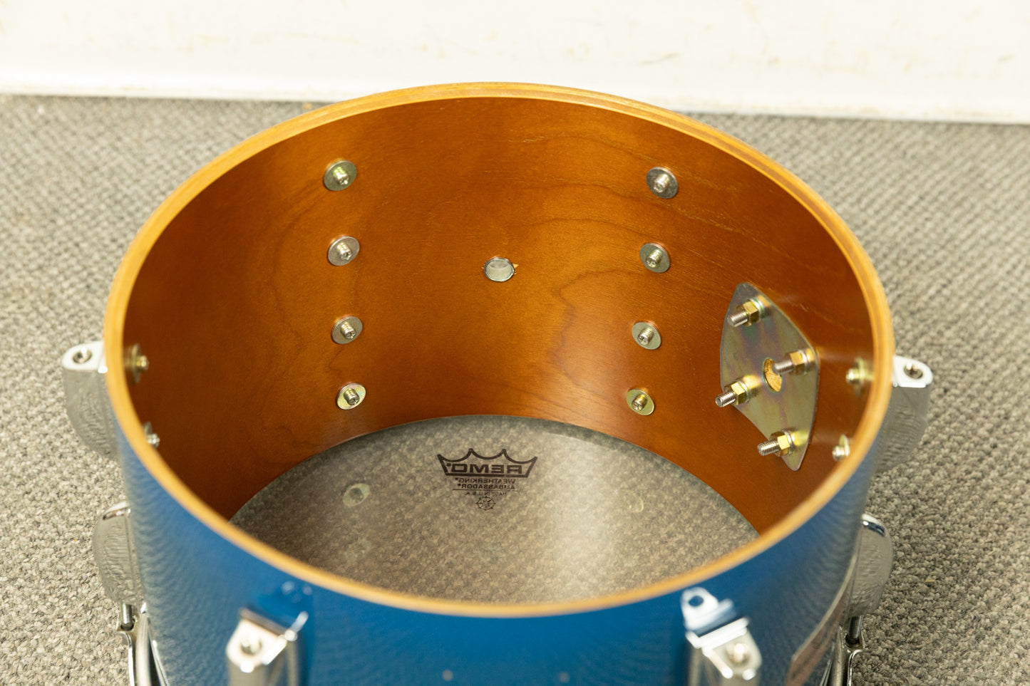 Vintage Yamaha 8000 Cobalt Blue Drum Set