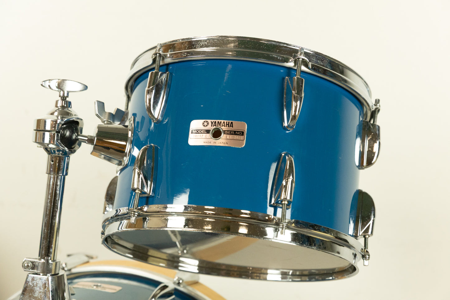 Vintage Yamaha 8000 Cobalt Blue Drum Set