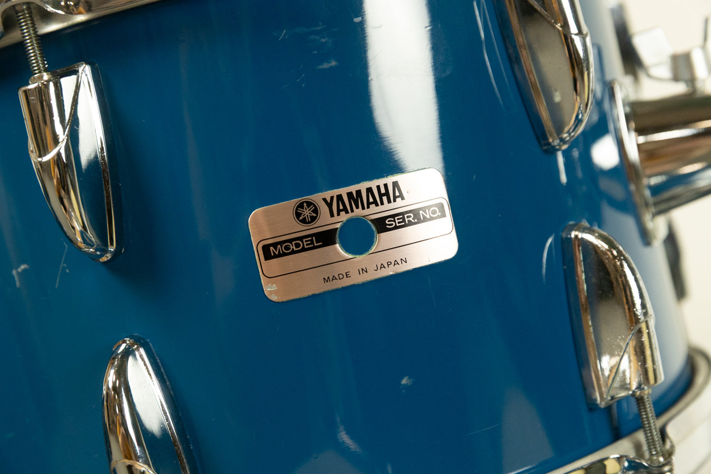 Vintage Yamaha 8000 Cobalt Blue Drum Set