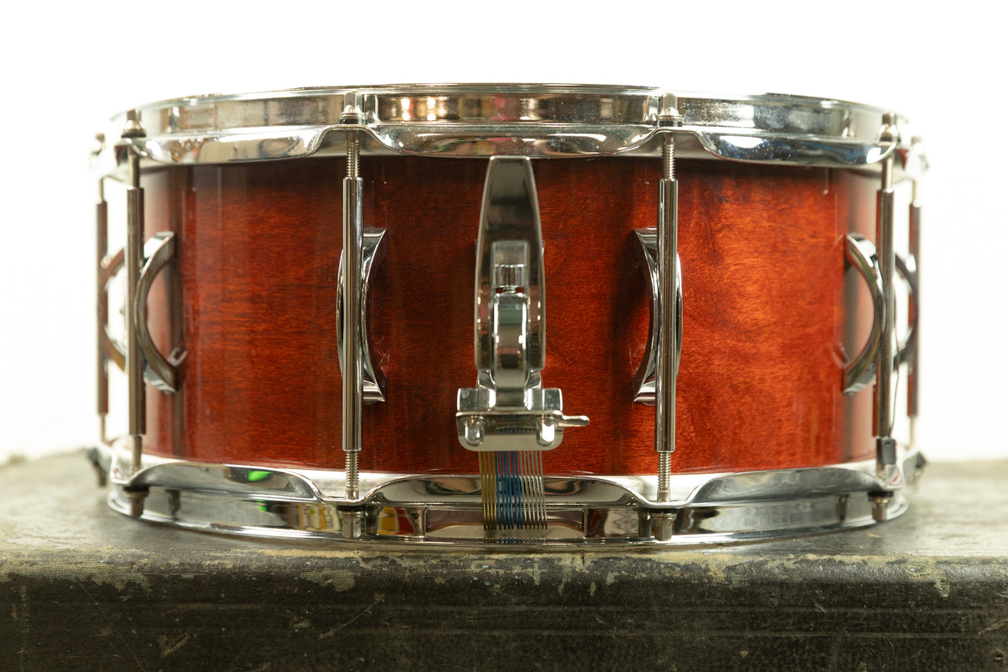 Black Swamp Percussion 6.5x14 Concert Maple Snare Drum Gloss Cherry Rosewood