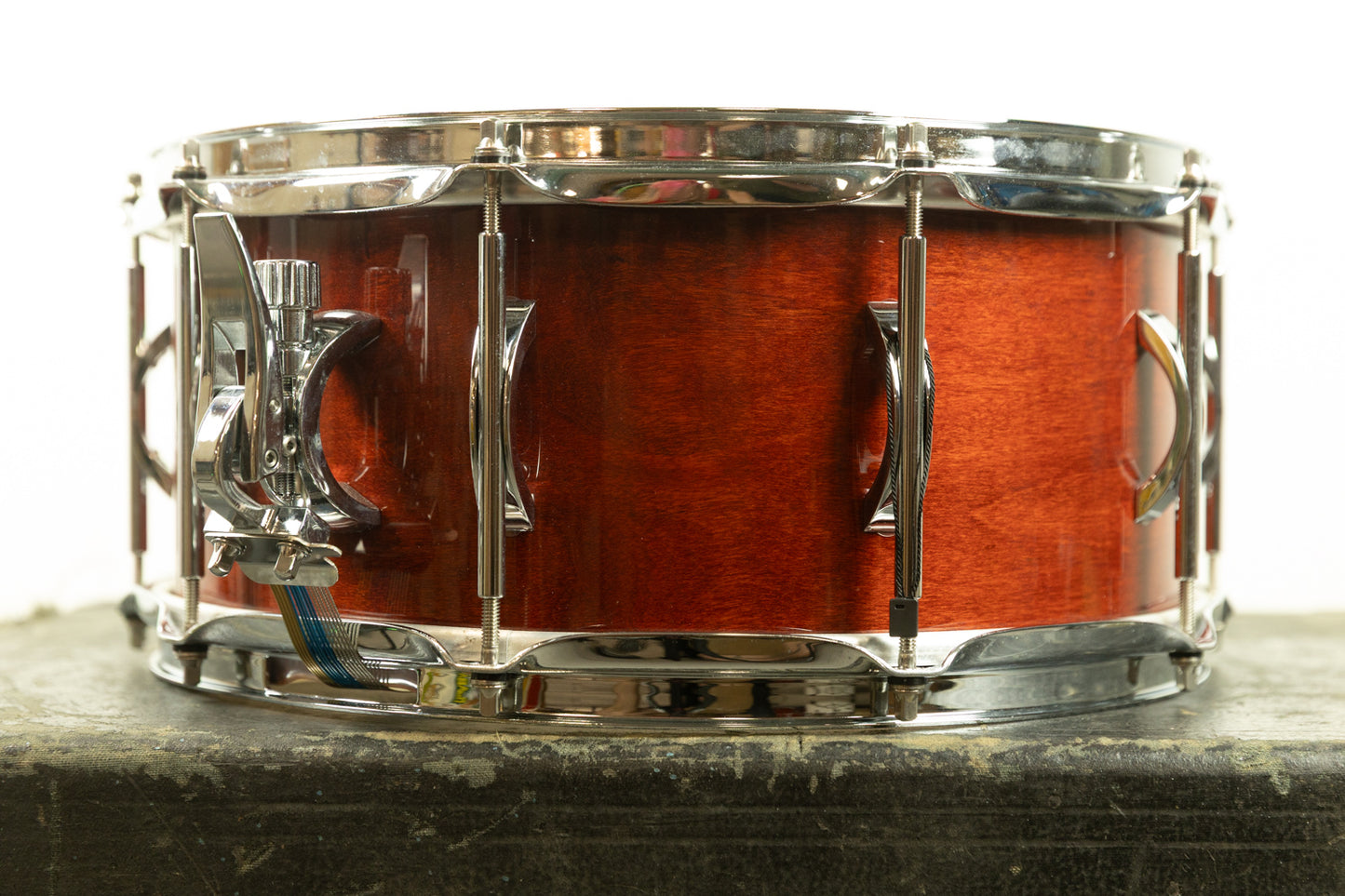 Black Swamp Percussion 6.5x14 Concert Maple Snare Drum Gloss Cherry Rosewood