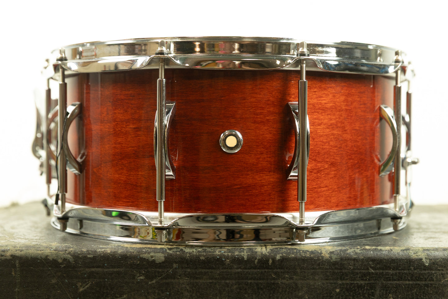 Black Swamp Percussion 6.5x14 Concert Maple Snare Drum Gloss Cherry Rosewood