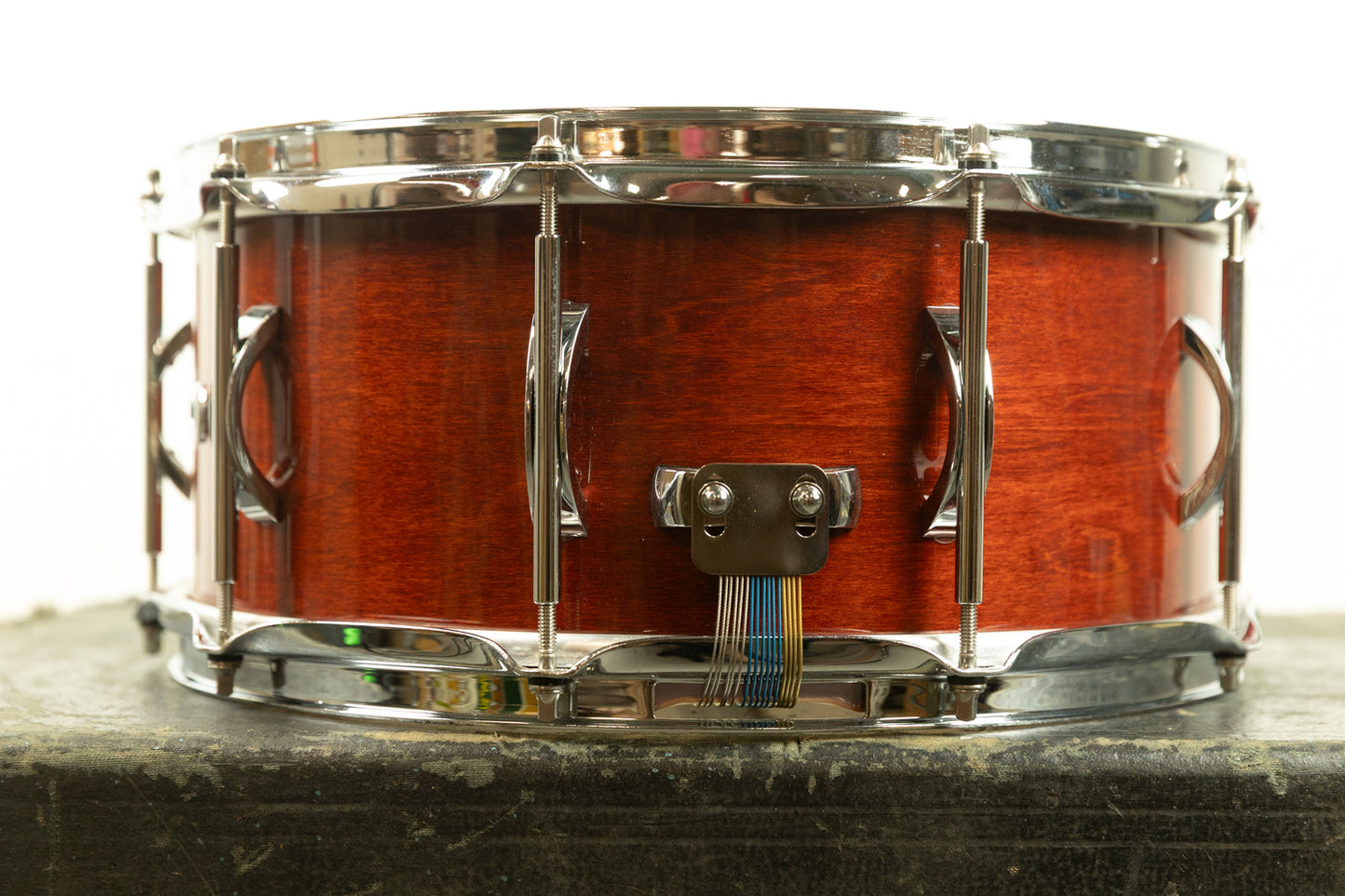 Black Swamp Percussion 6.5x14 Concert Maple Snare Drum Gloss Cherry Rosewood