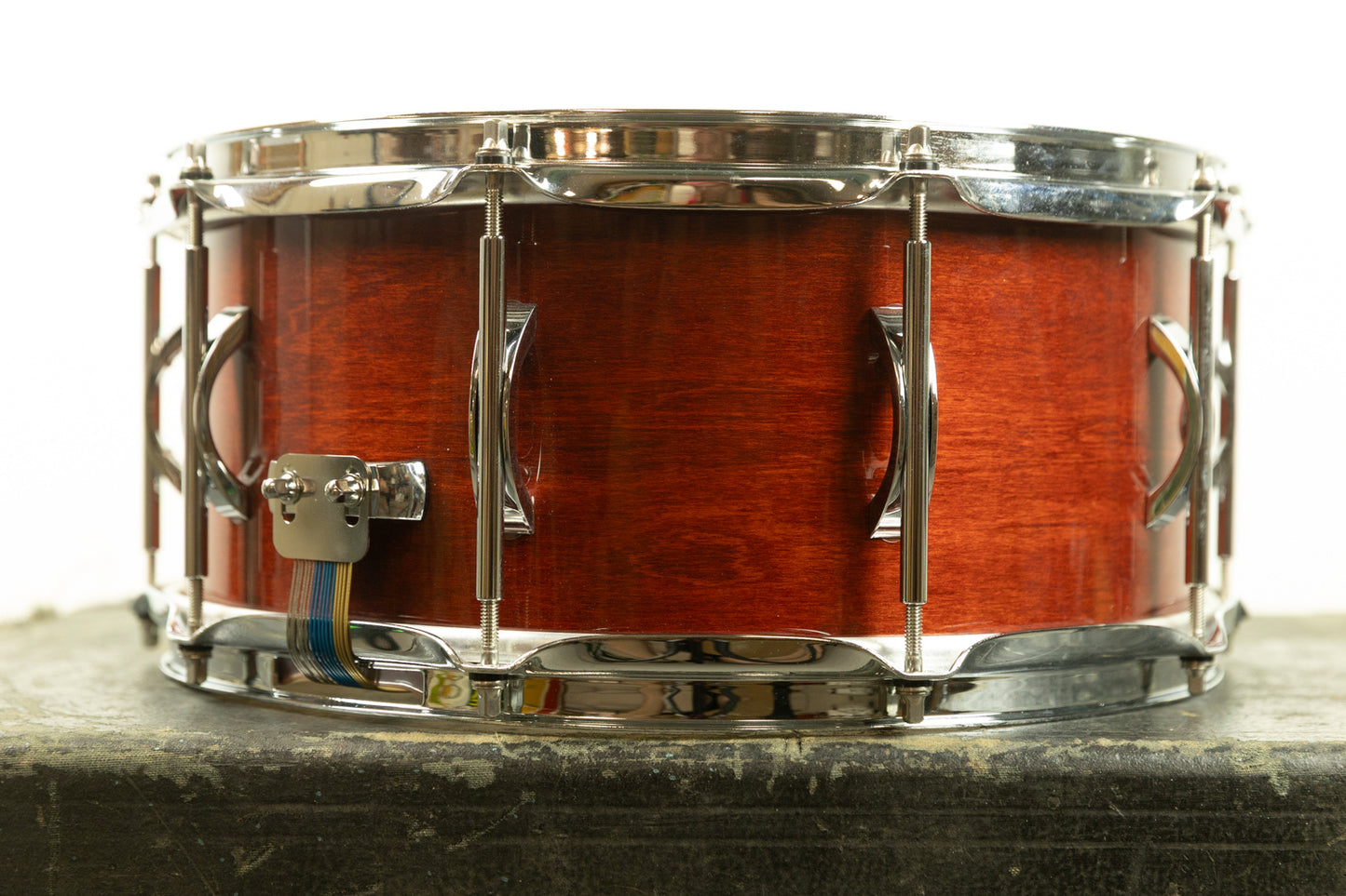 Black Swamp Percussion 6.5x14 Concert Maple Snare Drum Gloss Cherry Rosewood