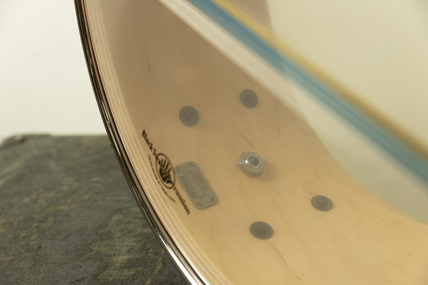 Black Swamp Percussion 6.5x14 Concert Maple Snare Drum Gloss Cherry Rosewood