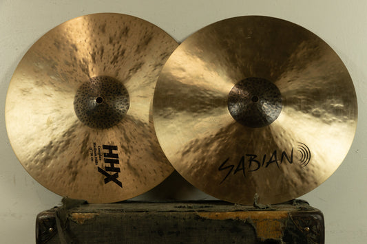 Sabian 15" HHX Complex Hi Hat Cymbals 1128g 1445g