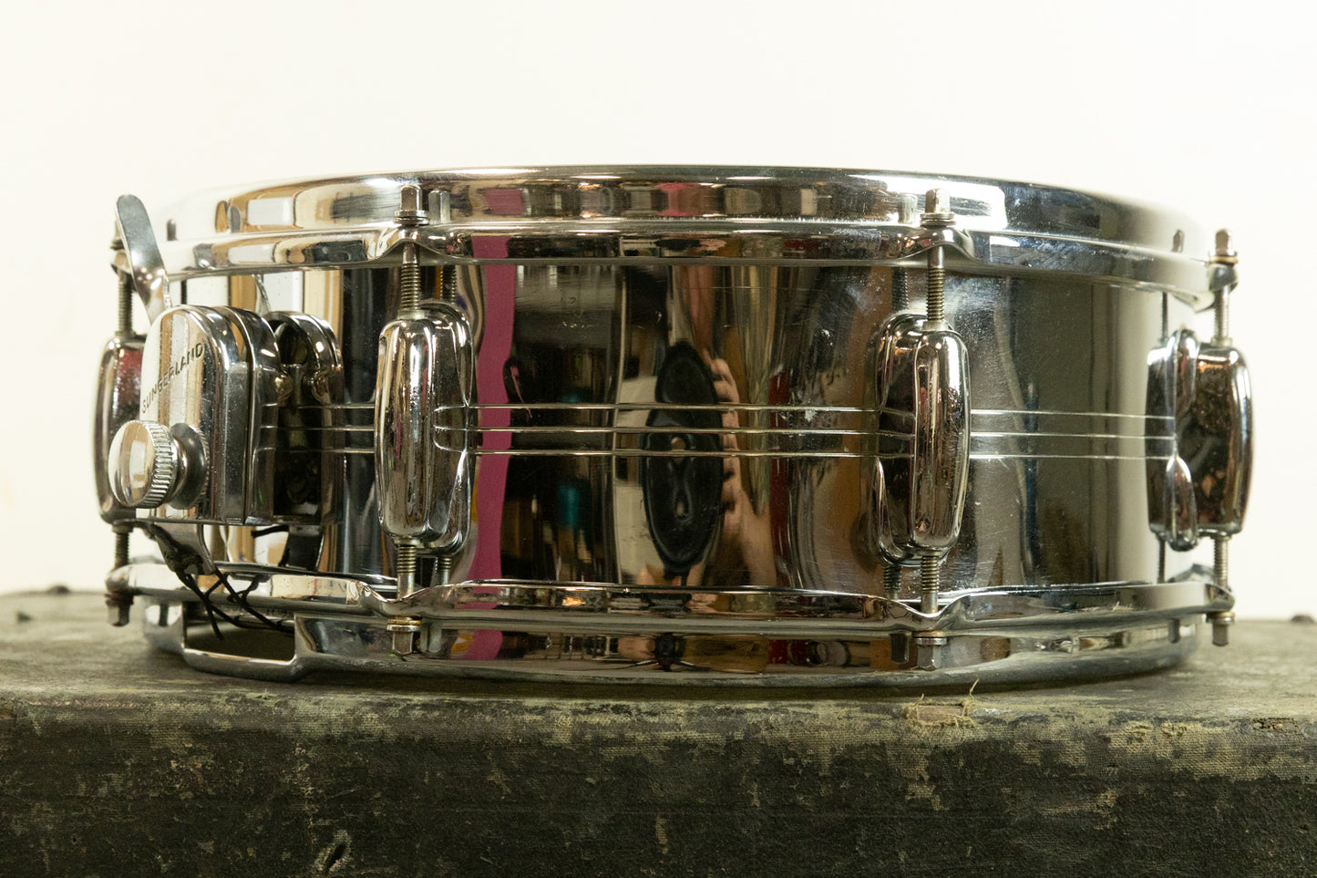 1960s Slingerland 5x14 Gene Krupa Sound King Snare Drum