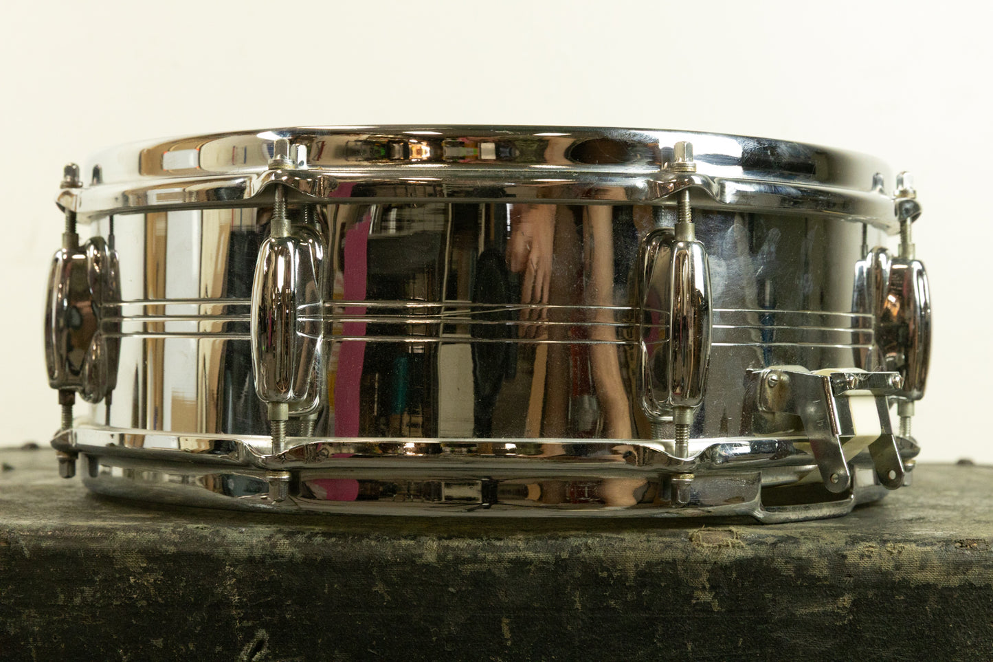 1970s Slingerland 5x14 Sound King Snare Drum