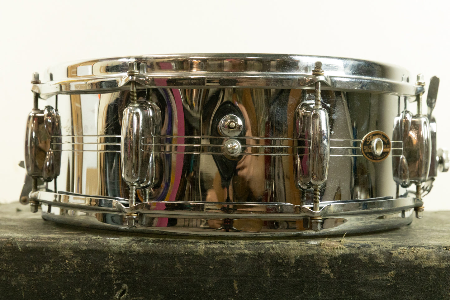 1960s Slingerland 5x14 Gene Krupa Sound King Snare Drum