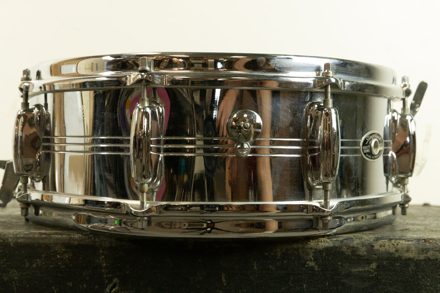 1970s Slingerland 5x14 Sound King Snare Drum