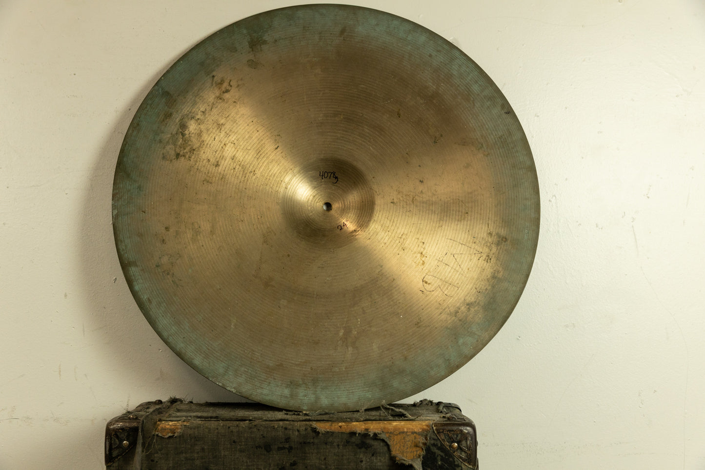 Vintage Paiste Formula 602 24" Heavy Ride Cymbal 4078g