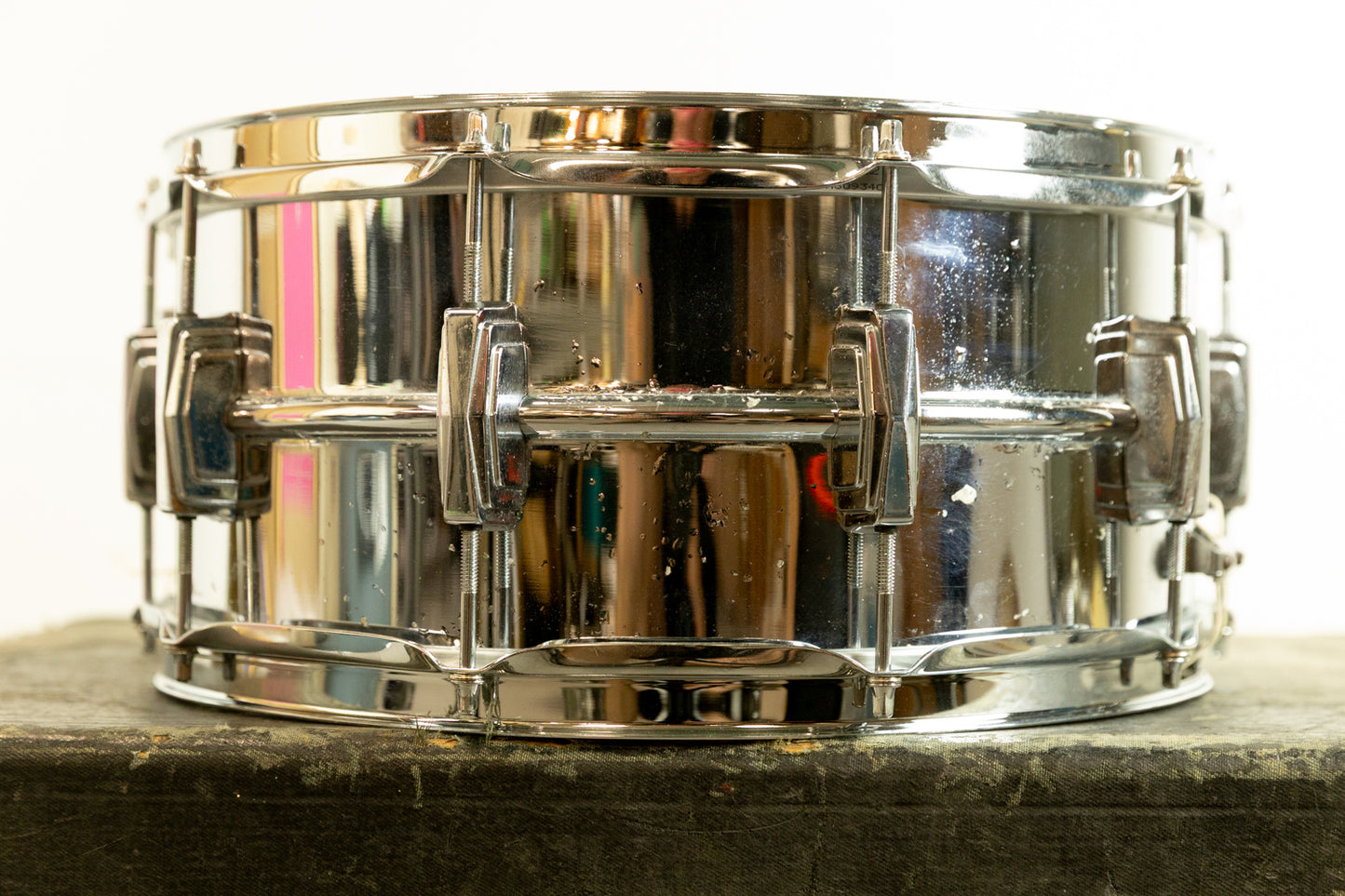 1970s Ludwig 6.5x14 LM402 Supraphonic Snare Drum