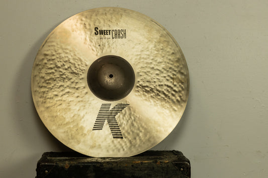 Zildjian 20" K Sweet Crash Cymbal 1712g