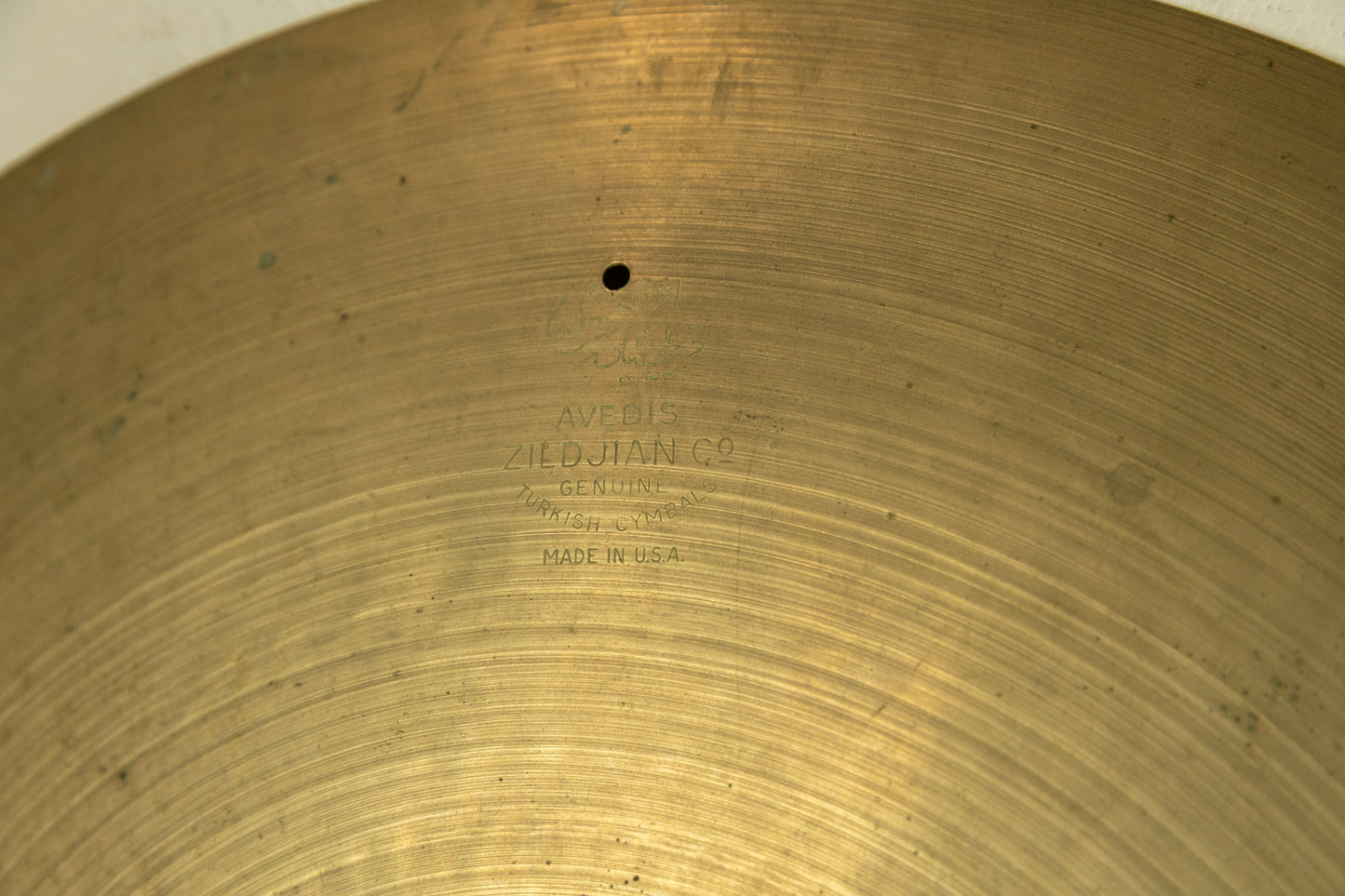 1950s A Zildjian 20" Sizzle Ride Cymbal 1862g