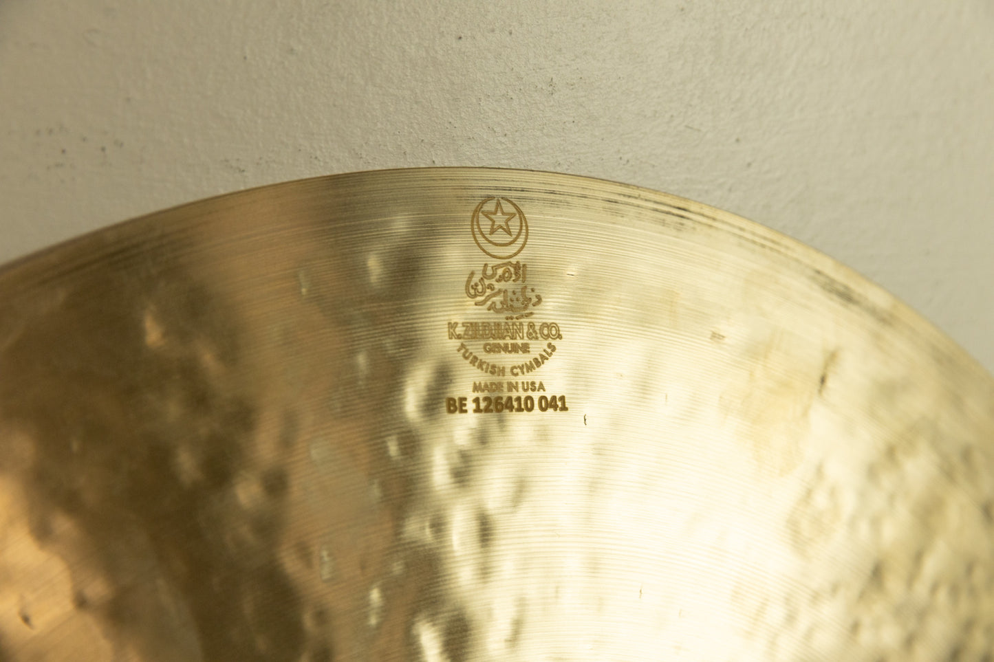 Zildjian 20" K Sweet Crash Cymbal 1712g