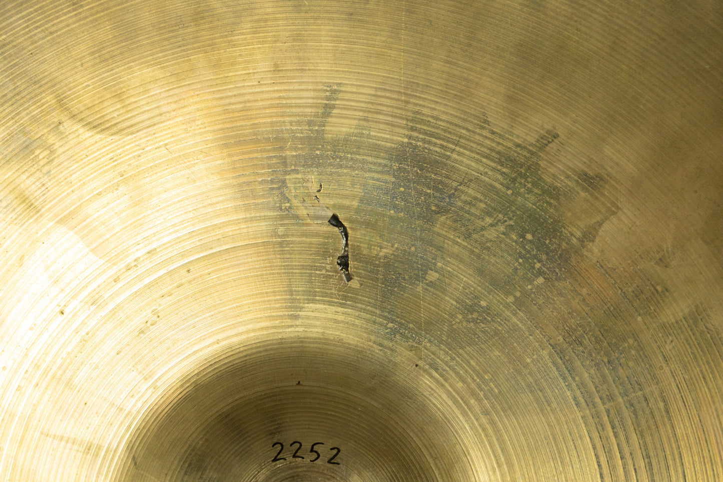 1960s Zildjian A 20" Ride Cymbal 2252g